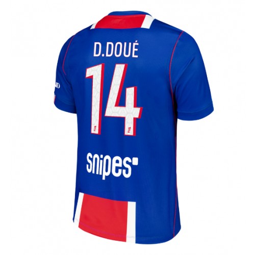 Stroje piłkarskie Paris Saint-Germain Desire Doue #14 Koszulka Podstawowej 2026-27 Krótki Rękaw